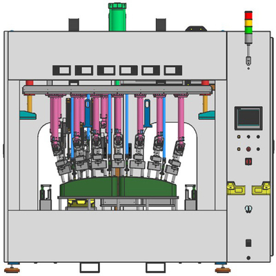 PLC অতিস্বনক ওয়েল্ডিং অটোমেশন 75MM অতিস্বনক প্লাস্টিক স্পট ওয়েল্ডার