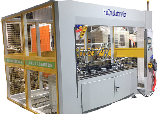 PLC অতিস্বনক মেশিন ওয়েল্ডিং 75MM মাল্টি হেড অটোমোবাইল স্পট ওয়েল্ডার