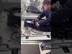 অটোমোবাইল দরজা প্যানেল সমাবেশ লাইন;স্ক্রু ড্রাইভিং;হট রিভেটিং ওয়েল্ডিং;ইনসার্ট ক্লিপস;নিরীক্ষা