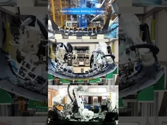 অটোমোটিভ বাম্পারের জন্য উচ্চ-নির্ভুলতা রোবোটিক আল্ট্রাসোনিক ওয়েল্ডিং:3 সিঙ্ক্রোনাইজড হুয়াজুও মেশিন i